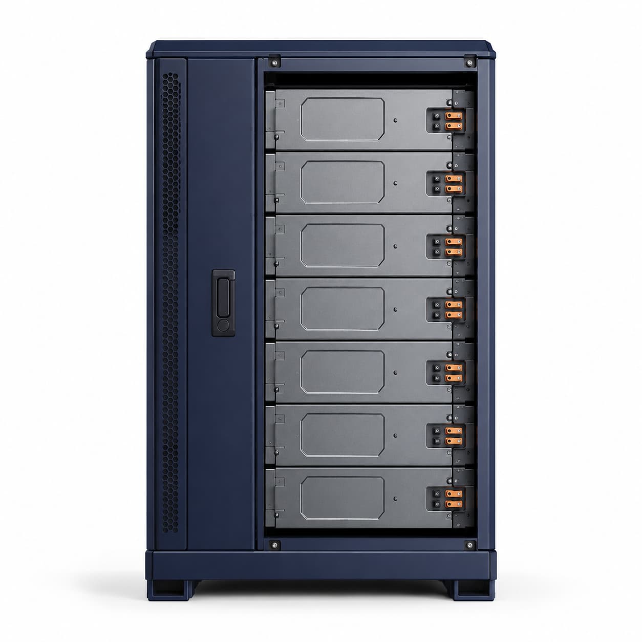 A modular battery energy storage cabinet