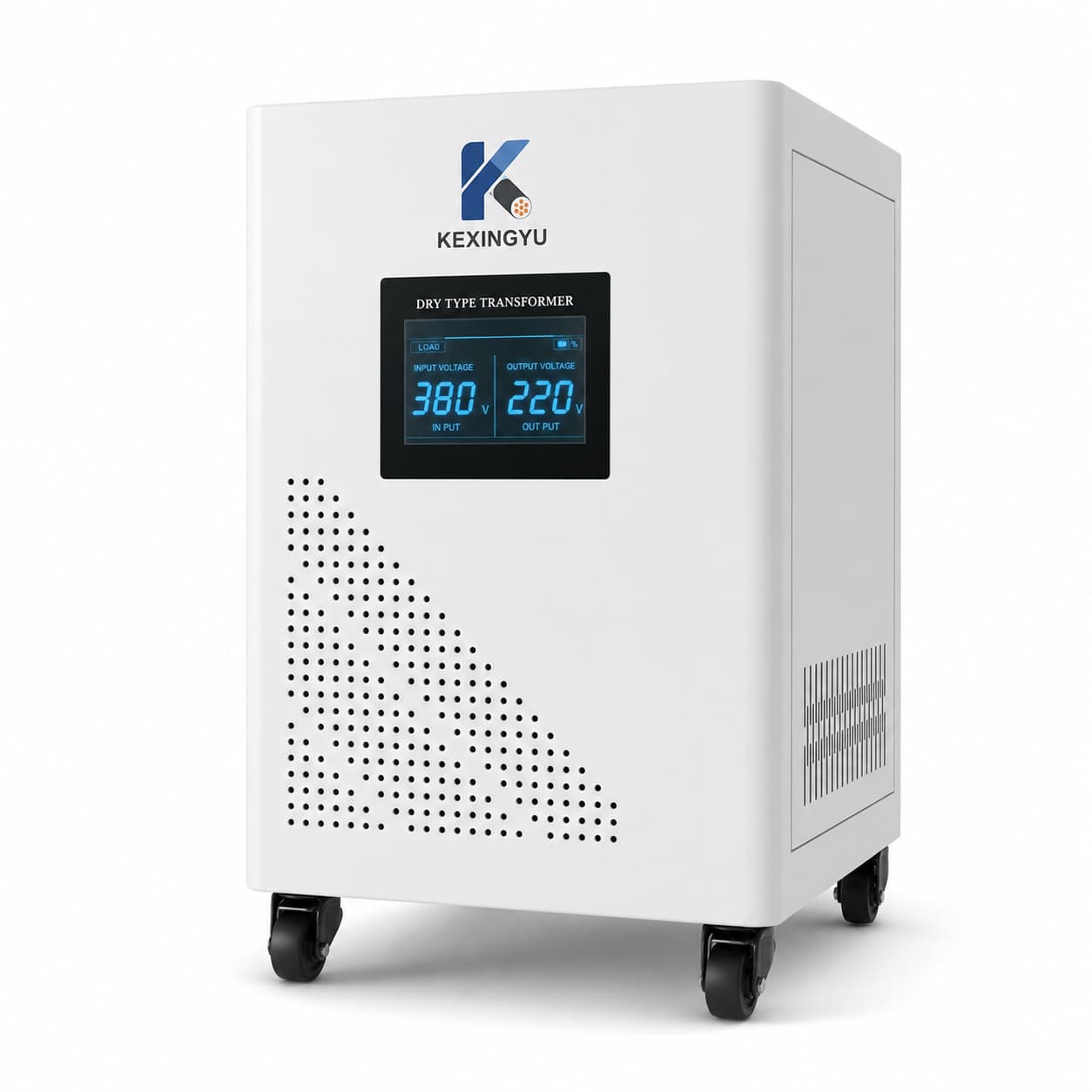 QSG three-phase dry-type isolation transformer front view