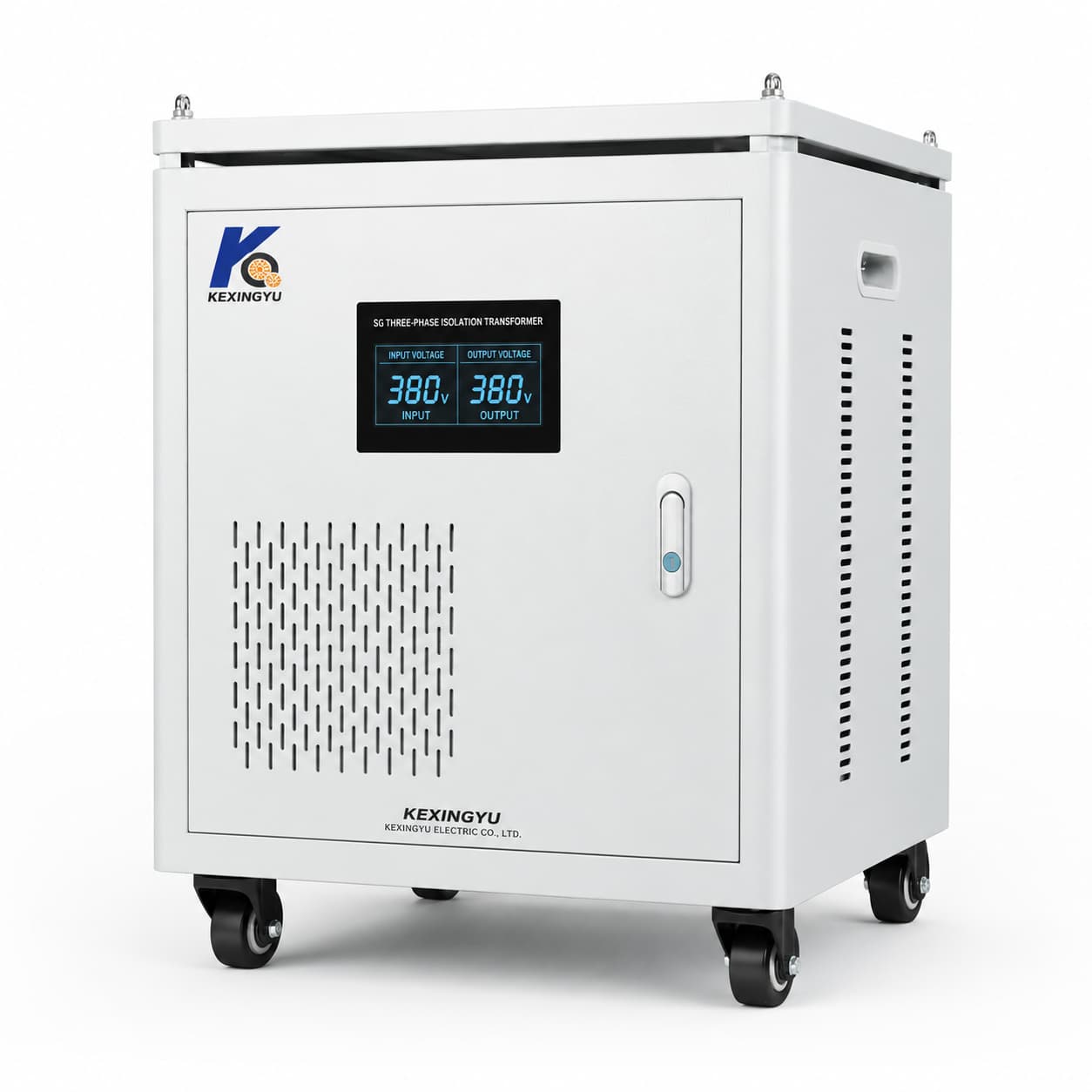 SG three-phase isolation transformer front view