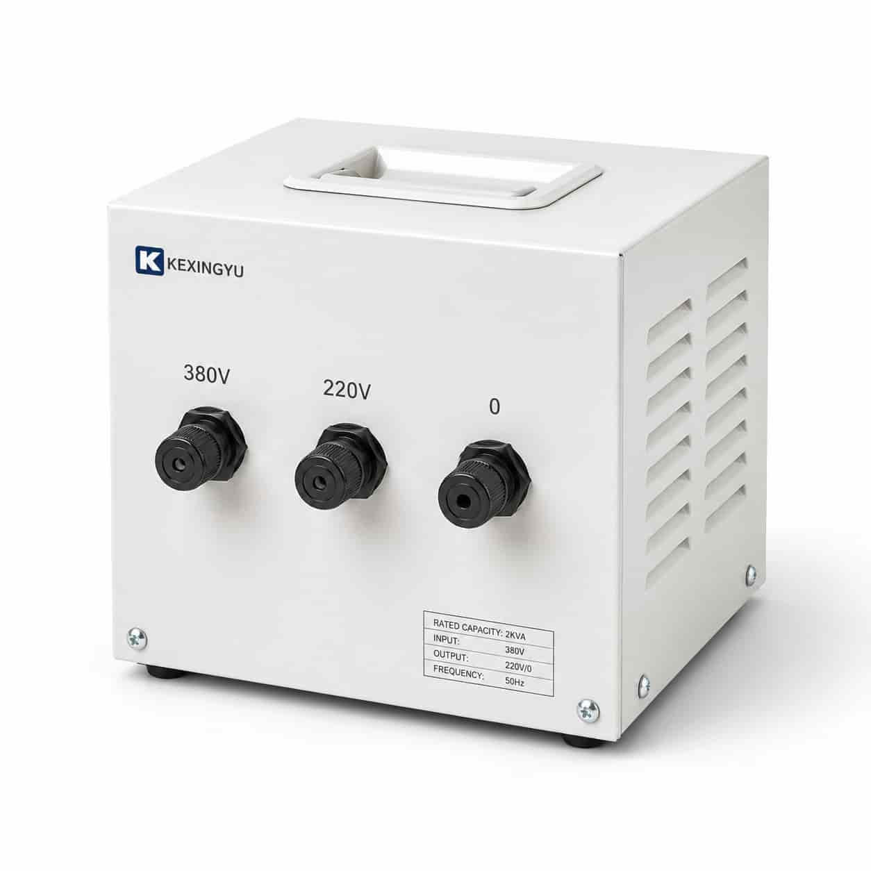 JMB portable work-light transformer with quick-connect terminals