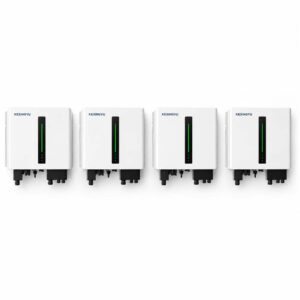KEXINGYU standalone hybrid inverter shown in four power rating variants