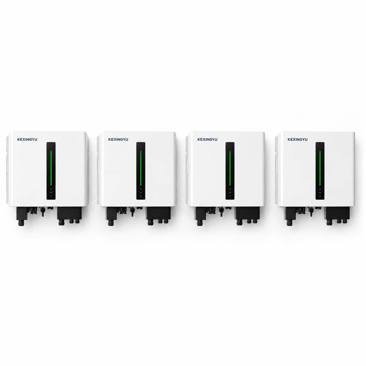 KEXINGYU standalone hybrid inverter shown in four power rating variants