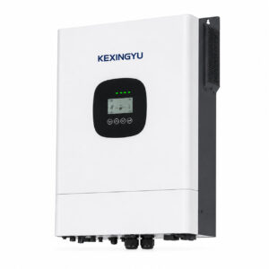 KEXINGYU off-grid inverter angled view showing bottom terminals