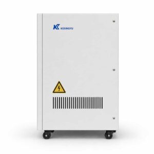 JJW voltage regulator side panel with warning label and ventilation