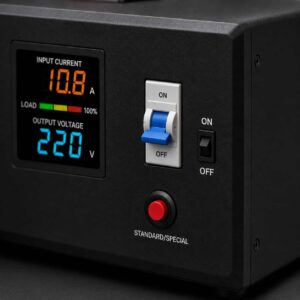 AFT power conditioner circuit breaker and start switch panel