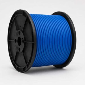 Blue JHS deep-well waterproof cable wound on cable reel