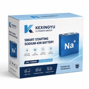 KEXINGYU branded packaging box for light truck starting battery