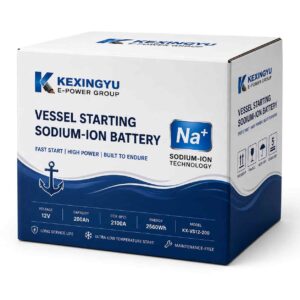 KEXINGYU branded packaging box for vessel starting battery
