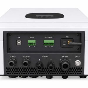 KEXINGYU off-grid inverter rear panel communication ports