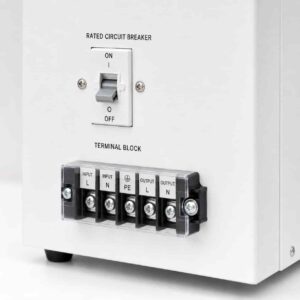GBK isolation transformer rated circuit breaker and terminal block
