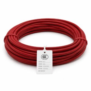 KGGRP silicone rubber shielded control cable coil with CCC certification label