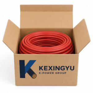 KEXINGYU branded packaging box for SiHF-C-Si shielded silicone cable