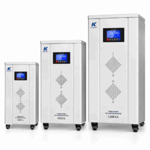 TNS6 three-phase voltage regulator size range from 15KVA to 120KVA