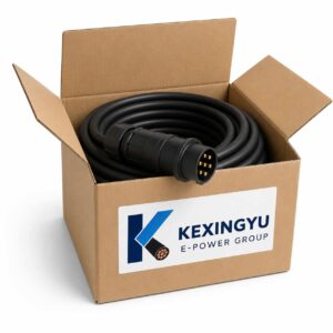 YELLOWFLEX connecting cable coil in KEXINGYU branded packaging