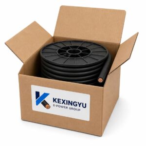 YH YHF welding cable reel in KEXINGYU branded packaging