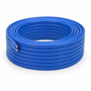 KEXINGYU blue flat cord coil lamp cord product photo