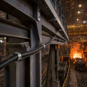 EWKF silicone rubber cable used in metallurgy and foundry plant wiring