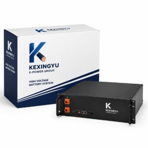 KEXINGYU branded packaging box high voltage battery module KXY logo