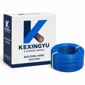 KEXINGYU branded packaging box building wire KXY logo