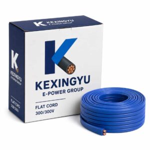 KEXINGYU branded packaging box flat cord KXY logo