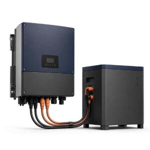 Solar inverter and battery energy storage system integrated for a combined solar-plus-storage installation