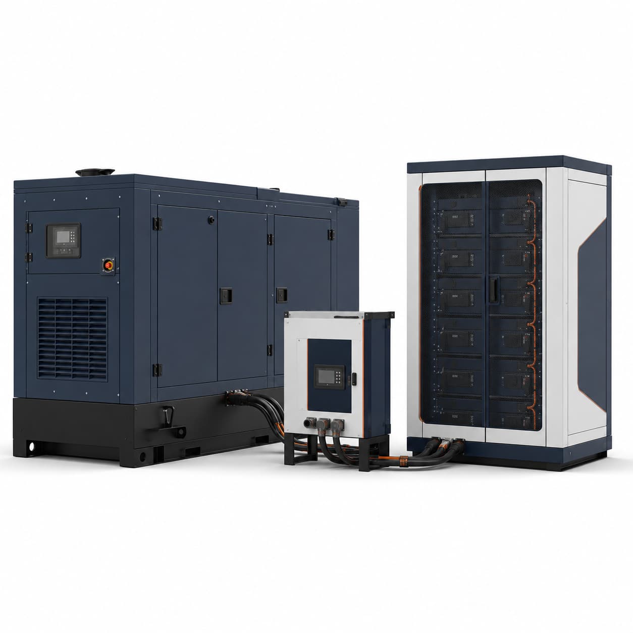 Generator and Battery Storage Hybrid System