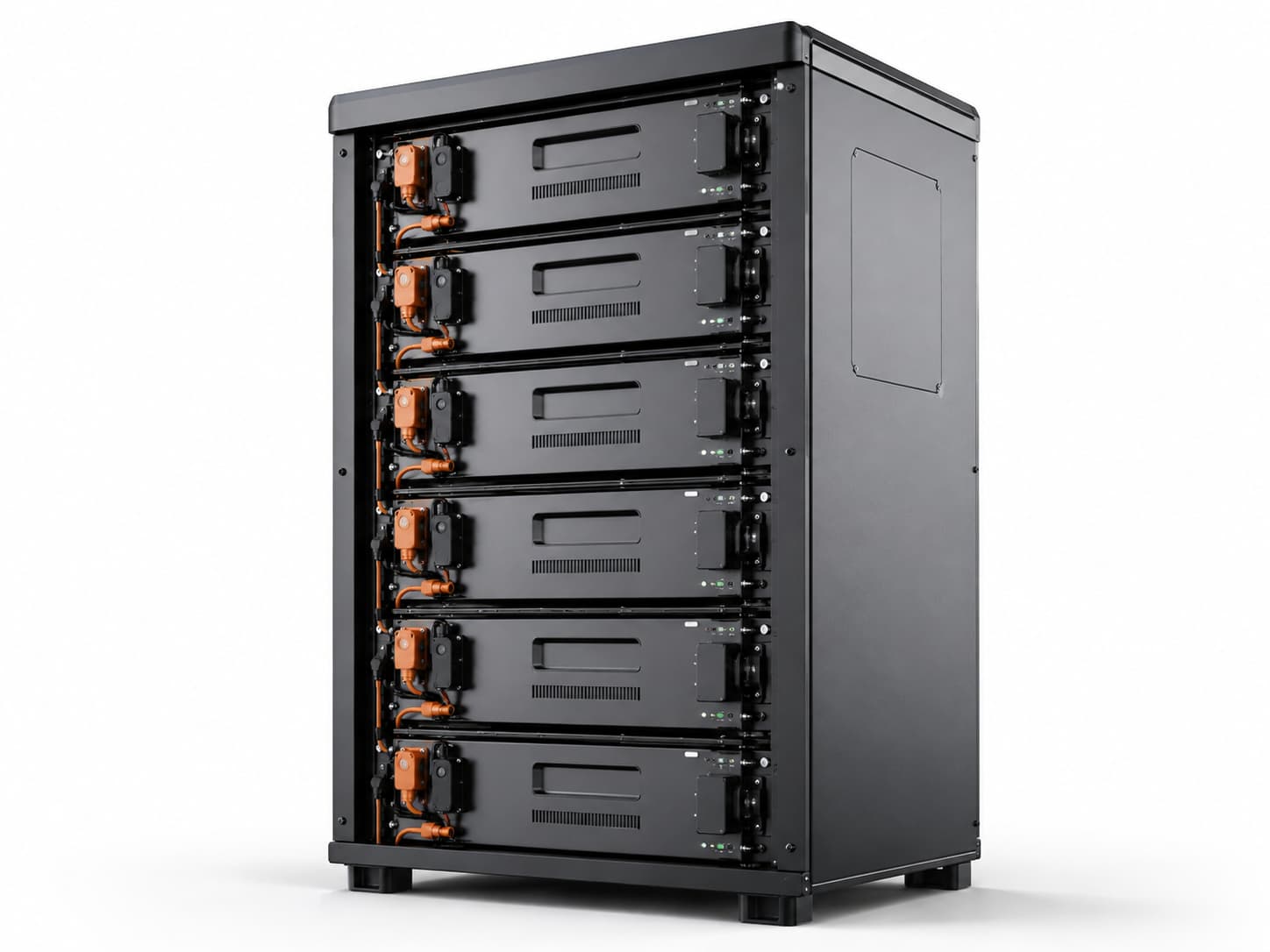 Stacked lithium battery cabinet product photo
