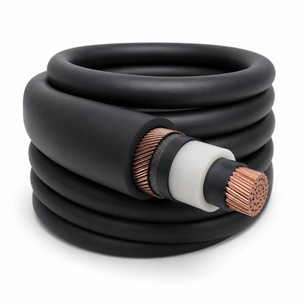 Modern medium voltage XLPE power cable product photo