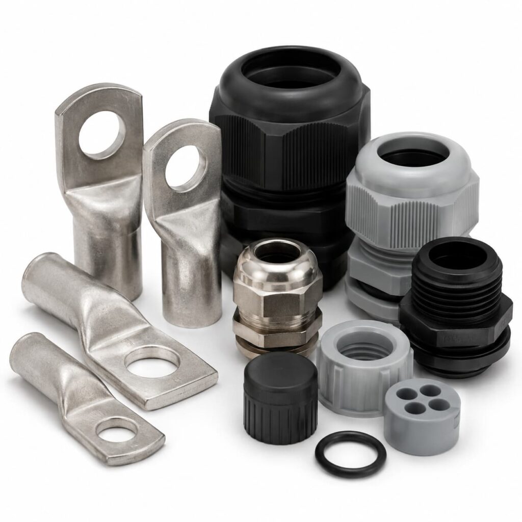 Modern cable termination kit and accessories product photo