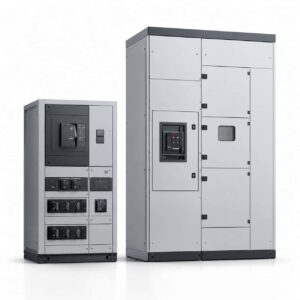 Modern low voltage and medium voltage switchgear cabinets product photo