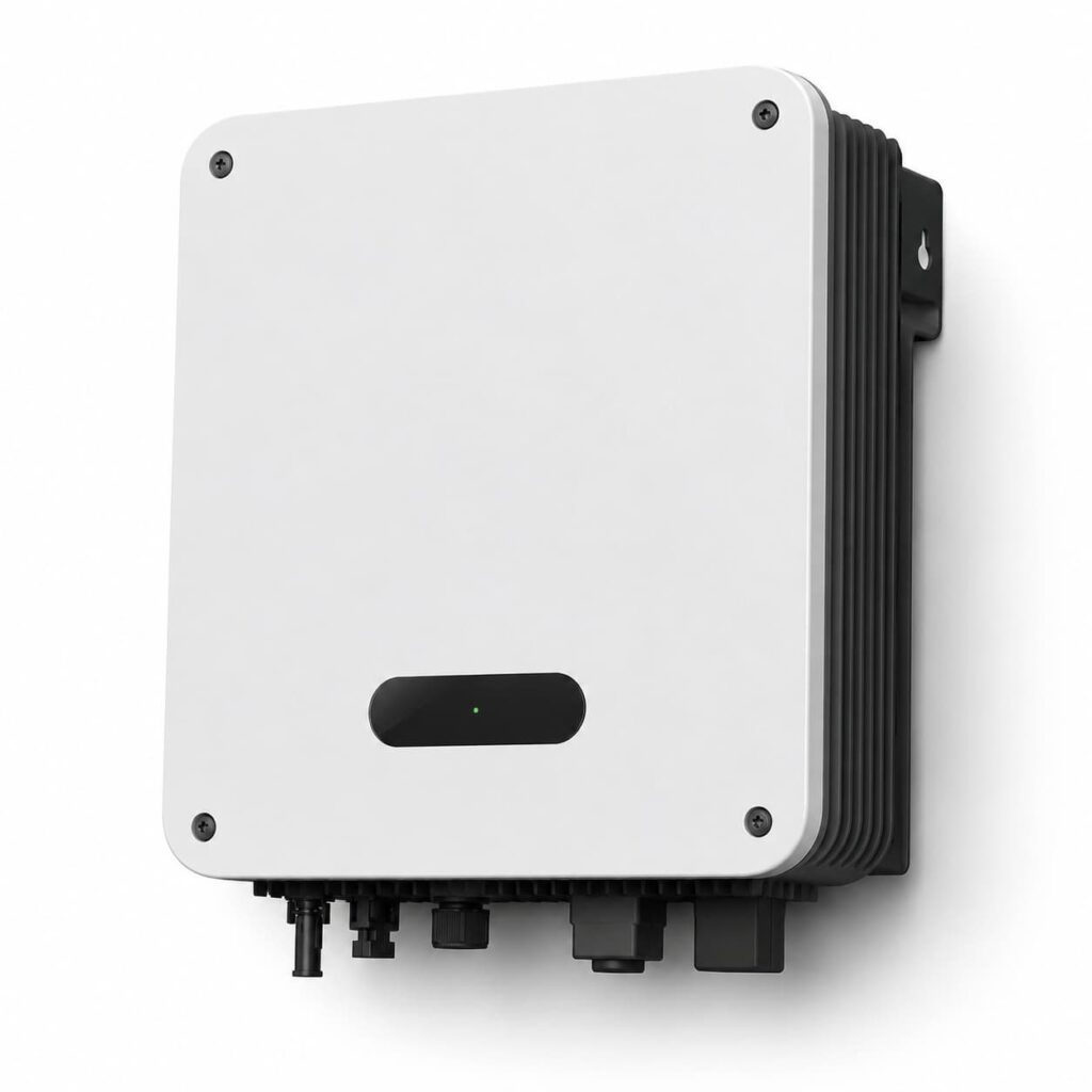 Modern solar inverter unit product photo