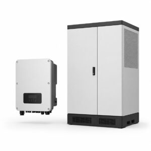 Modern string inverter and central inverter units product photo