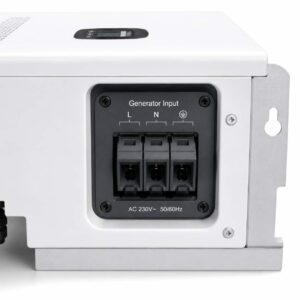 KEXINGYU standalone hybrid inverter generator input terminal close-up