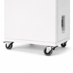 KEXINGYU vertical battery system caster wheel base close-up
