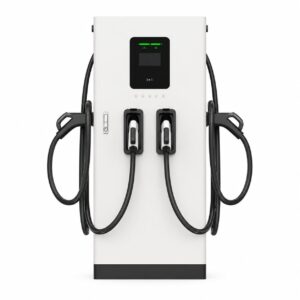 EVDC Fast Charger dual connector version full view
