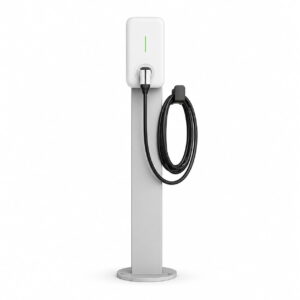 Atlas AC Home Charger tethered cable version on pole