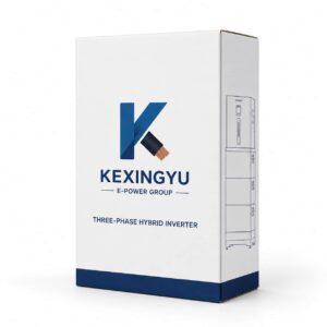 KEXINGYU three-phase all-in-one hybrid inverter retail packaging box