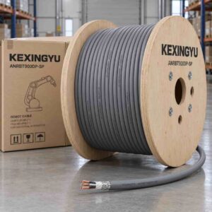 KEXINGYU branded reel packaging of robot composite cable