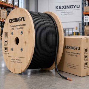 KEXINGYU branded reel packaging of elevator composite cable B101 B102 B103