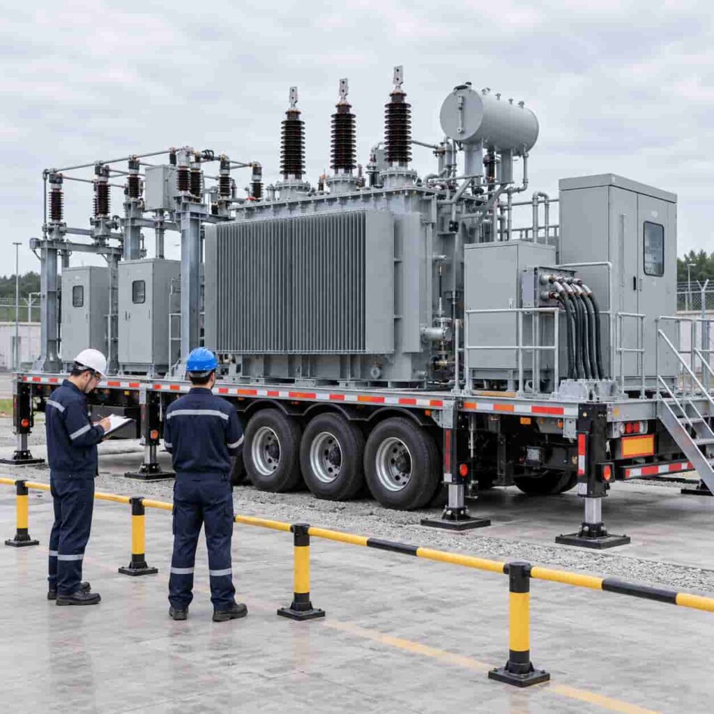 Mobile Substation for Temporary and Emergency Power